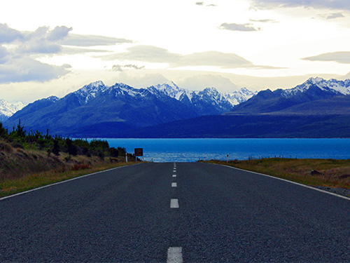 Lake Pukaki, Mount Cook